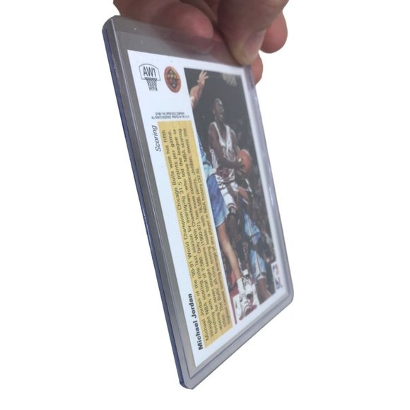 Upper Deck 1992 Michael Jordan Hologram Card No. AW1 - Picture 6 of 10